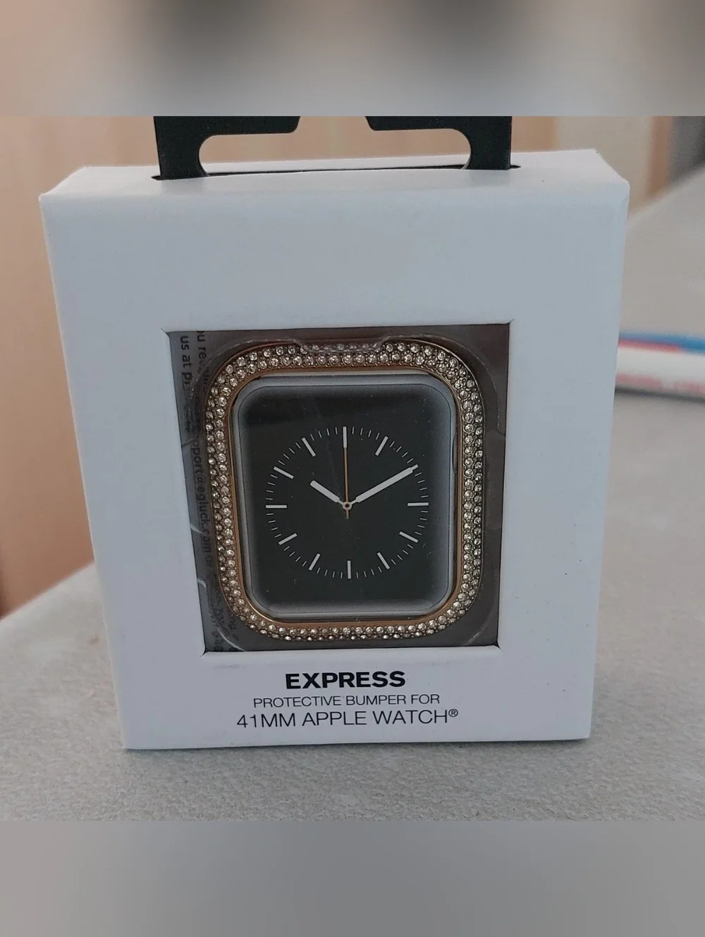 Express Gold Crystal Watch Bumper
